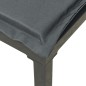 vidaXL Garten-Eckstühle mit Kissen 2 Stk. Schwarz & Grau Poly Rattan vidaXL Garten-Eckstühle mit Kissen 2 Stk. Schwarz & Grau Poly Rattan