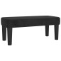 vidaXL Boxspringbett mit Matratze Schwarz 90x200 cm Samt vidaXL Boxspringbett mit Matratze Schwarz 90x200 cm Samt