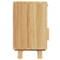 vidaXL Nachttische 2 Stk. Braun Massivholz Kiefer und Natur-Rattan vidaXL Nachttische 2 Stk. Braun Massivholz Kiefer und Natur-Rattan
