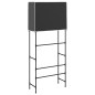 vidaXL Waschmaschinenregal 2 Ablagen Schwarz 71x29,5x170,5 cm Eisen vidaXL Waschmaschinenregal 2 Ablagen Schwarz 71x29,5x170,5 cm Eisen
