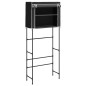vidaXL Waschmaschinenregal 2 Ablagen Schwarz 71x29,5x170,5 cm Eisen vidaXL Waschmaschinenregal 2 Ablagen Schwarz 71x29,5x170,5 cm Eisen