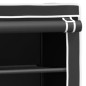vidaXL Waschmaschinenregal 2 Ablagen Schwarz 71x29,5x170,5 cm Eisen vidaXL Waschmaschinenregal 2 Ablagen Schwarz 71x29,5x170,5 cm Eisen