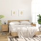 vidaXL Nachttisch Braun Massivholz Kiefer und Natur-Rattan vidaXL Nachttisch Braun Massivholz Kiefer und Natur-Rattan