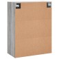 Wandschränke 2 Stk. Grau Sonoma 69,5x34x90 cm Wandschränke 2 Stk. Grau Sonoma 69,5x34x90 cm
