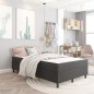 vidaXL Boxspring-Bettgestell Grau Stoff 120x200 cm vidaXL Boxspring-Bettgestell Grau Stoff 120x200 cm