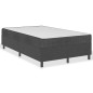 vidaXL Boxspring-Bettgestell Grau Stoff 120x200 cm vidaXL Boxspring-Bettgestell Grau Stoff 120x200 cm