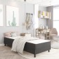 vidaXL Boxspring-Bettgestell Grau Stoff 100x200 cm vidaXL Boxspring-Bettgestell Grau Stoff 100x200 cm