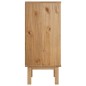 vidaXL Schubladenschrank OTTA Braun&Grau 76,5x39,5x90 cm Massivholz vidaXL Schubladenschrank OTTA Braun&Grau 76,5x39,5x90 cm Massivholz