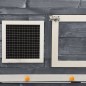 vidaXL Kaninchenstall Grau und Weiß 140x63x120 cm Tanne Massivholz vidaXL Kaninchenstall Grau und Weiß 140x63x120 cm Tanne Massivholz