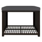 4-tlg. Garten-Lounge-Set Poly Rattan Braun 4-tlg. Garten-Lounge-Set Poly Rattan Braun