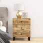 vidaXL Nachttisch 50x33x62 cm Massivholz Mango & Holzwerkstoff vidaXL Nachttisch 50x33x62 cm Massivholz Mango & Holzwerkstoff