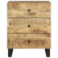 vidaXL Nachttisch 50x33x62 cm Massivholz Mango & Holzwerkstoff vidaXL Nachttisch 50x33x62 cm Massivholz Mango & Holzwerkstoff