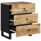 vidaXL Nachttisch 50x33x62 cm Massivholz Mango & Holzwerkstoff vidaXL Nachttisch 50x33x62 cm Massivholz Mango & Holzwerkstoff