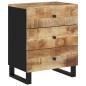 vidaXL Nachttisch 50x33x62 cm Massivholz Mango & Holzwerkstoff vidaXL Nachttisch 50x33x62 cm Massivholz Mango & Holzwerkstoff