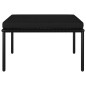 vidaXL 3-tlg. Garten-Lounge-Set mit Auflagen Schwarz PVC vidaXL 3-tlg. Garten-Lounge-Set mit Auflagen Schwarz PVC