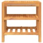 vidaXL Waschtisch mit 2 Ablagen 74x45x75 cm Massivholz vidaXL Waschtisch mit 2 Ablagen 74x45x75 cm Massivholz