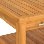 vidaXL Waschtisch mit 2 Ablagen 74x45x75 cm Massivholz vidaXL Waschtisch mit 2 Ablagen 74x45x75 cm Massivholz