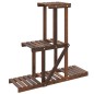 vidaXL Blumenständer 81x25x75,5 cm Massivholz Tanne vidaXL Blumenständer 81x25x75,5 cm Massivholz Tanne