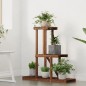vidaXL Blumenständer 81x25x75,5 cm Massivholz Tanne vidaXL Blumenständer 81x25x75,5 cm Massivholz Tanne
