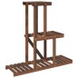 vidaXL Blumenständer 81x25x75,5 cm Massivholz Tanne vidaXL Blumenständer 81x25x75,5 cm Massivholz Tanne