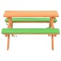 Kinder-Picknicktisch mit Bänken 89×79×50 cm Massivholz Tanne Kinder-Picknicktisch mit Bänken 89×79×50 cm Massivholz Tanne