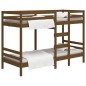vidaXL Etagenbett Honigbraun 80x200 cm Massivholz Kiefer vidaXL Etagenbett Honigbraun 80x200 cm Massivholz Kiefer
