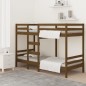 vidaXL Etagenbett Honigbraun 80x200 cm Massivholz Kiefer vidaXL Etagenbett Honigbraun 80x200 cm Massivholz Kiefer