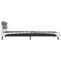 Bettgestell mit LED Grau Kunstleder 120×200 cm Bettgestell mit LED Grau Kunstleder 120×200 cm