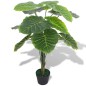 vidaXL Künstliche Taro Pflanze mit Topf 85 cm Grün vidaXL Künstliche Taro Pflanze mit Topf 85 cm Grün