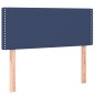 vidaXL Boxspringbett mit Matratze Blau 80x200 cm Stoff vidaXL Boxspringbett mit Matratze Blau 80x200 cm Stoff
