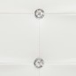 vidaXL Bettgestell Weiß Kunstleder 180 x 200 cm vidaXL Bettgestell Weiß Kunstleder 180 x 200 cm