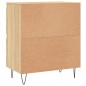 vidaXL Sideboards 2 Stk. Sonoma-Eiche Holzwerkstoff vidaXL Sideboards 2 Stk. Sonoma-Eiche Holzwerkstoff