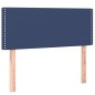 vidaXL Boxspringbett mit Matratze Blau 80x200 cm Stoff vidaXL Boxspringbett mit Matratze Blau 80x200 cm Stoff