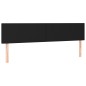 vidaXL Boxspringbett mit Matratze Schwarz 160x200 cm Stoff vidaXL Boxspringbett mit Matratze Schwarz 160x200 cm Stoff