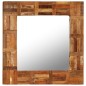 vidaXL Wandspiegel Altholz Massiv 60x60 cm vidaXL Wandspiegel Altholz Massiv 60x60 cm