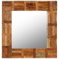 vidaXL Wandspiegel Altholz Massiv 60x60 cm vidaXL Wandspiegel Altholz Massiv 60x60 cm