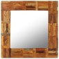 vidaXL Wandspiegel Altholz Massiv 60x60 cm vidaXL Wandspiegel Altholz Massiv 60x60 cm