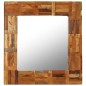 vidaXL Wandspiegel Altholz Massiv 60x60 cm vidaXL Wandspiegel Altholz Massiv 60x60 cm