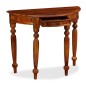 Konsolentisch Massivholz 90 x 40 x 76 cm Halbrund Konsolentisch Massivholz 90 x 40 x 76 cm Halbrund