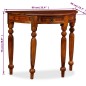 Konsolentisch Massivholz 90 x 40 x 76 cm Halbrund Konsolentisch Massivholz 90 x 40 x 76 cm Halbrund