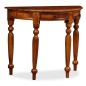 Konsolentisch Massivholz 90 x 40 x 76 cm Halbrund Konsolentisch Massivholz 90 x 40 x 76 cm Halbrund