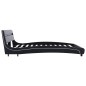 Bettgestell mit LED Schwarz Kunstleder 180x200 cm Bettgestell mit LED Schwarz Kunstleder 180x200 cm