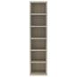 vidaXL CD-Schrank Sonoma-Eiche 21x20x88 cm Holzwerkstoff vidaXL CD-Schrank Sonoma-Eiche 21x20x88 cm Holzwerkstoff