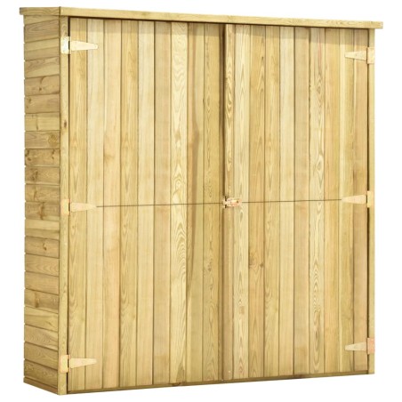 vidaXL Garten-Geräteschuppen 163x50x171 cm Kiefernholz Imprägniert