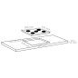 vidaXL Glaskeramik-Kochfeld mit 5 Platten Touch Control 90cm cm 8500 W vidaXL Glaskeramik-Kochfeld mit 5 Platten Touch Control 90cm cm 8500 W