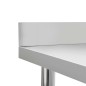 vidaXL Küchen-Arbeitstisch mit Aufkantung 80 x 60 x 93 cm Edelstahl vidaXL Küchen-Arbeitstisch mit Aufkantung 80 x 60 x 93 cm Edelstahl