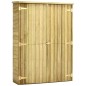 vidaXL Garten-Geräteschuppen 123x50x171 cm Kiefernholz Imprägniert vidaXL Garten-Geräteschuppen 123x50x171 cm Kiefernholz Imprägniert