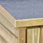 vidaXL Garten-Geräteschuppen 123x50x171 cm Kiefernholz Imprägniert vidaXL Garten-Geräteschuppen 123x50x171 cm Kiefernholz Imprägniert