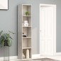 vidaXL Bücherregal Betongrau 40x30x189 cm Holzwerkstoff vidaXL Bücherregal Betongrau 40x30x189 cm Holzwerkstoff