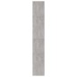 vidaXL Bücherregal Betongrau 40x30x189 cm Holzwerkstoff vidaXL Bücherregal Betongrau 40x30x189 cm Holzwerkstoff